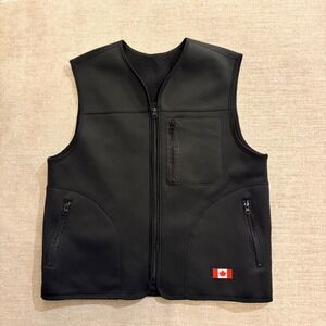 Canada Utility Multi-Pocket Tactical Fishing Vest Insulated Outdoor Mens Large